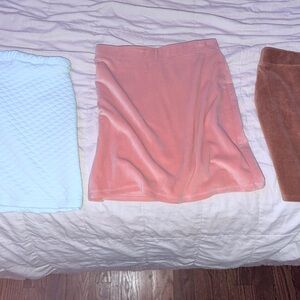 3 Pack Fitted Skirt Bundle